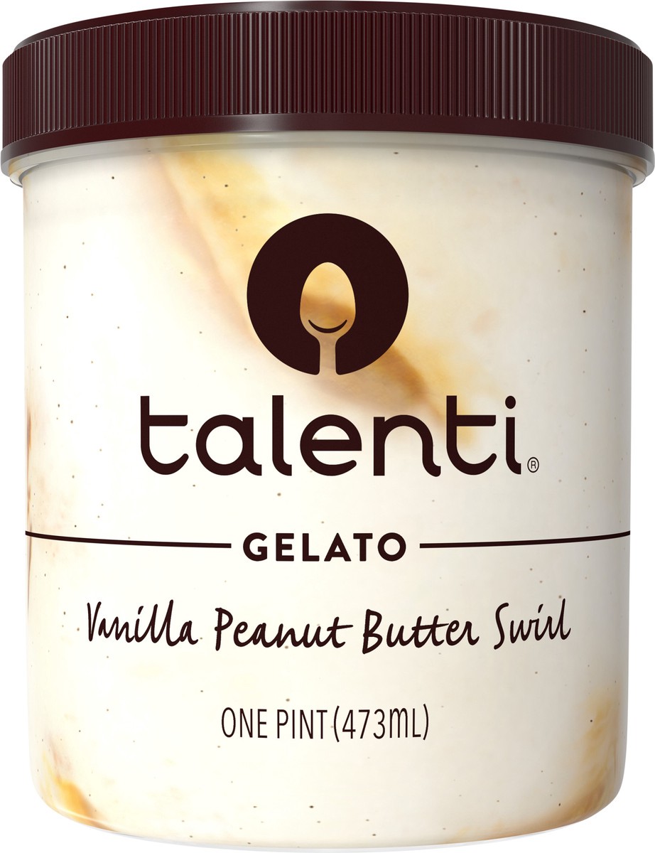 slide 2 of 3, Talenti Gelato Vanilla Peanut Butter Swirl, 1 PT, 1 pint