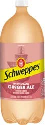 Schweppes White Peach Ginger Ale 2.1 qt
