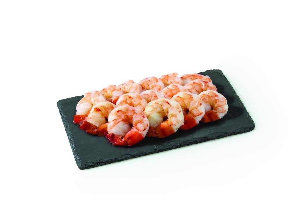 slide 1 of 1, Cooked Shrimp U15, per lb