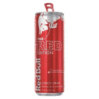 slide 1 of 1, Red Bull Cranberry Energy Drink, 12 oz