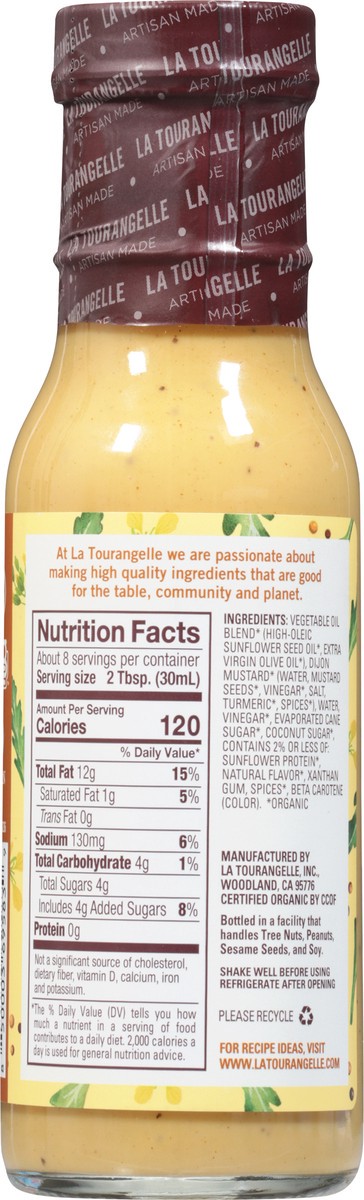 slide 7 of 9, La Tourangelle Organic Dressing 8 fl oz, 1 ct