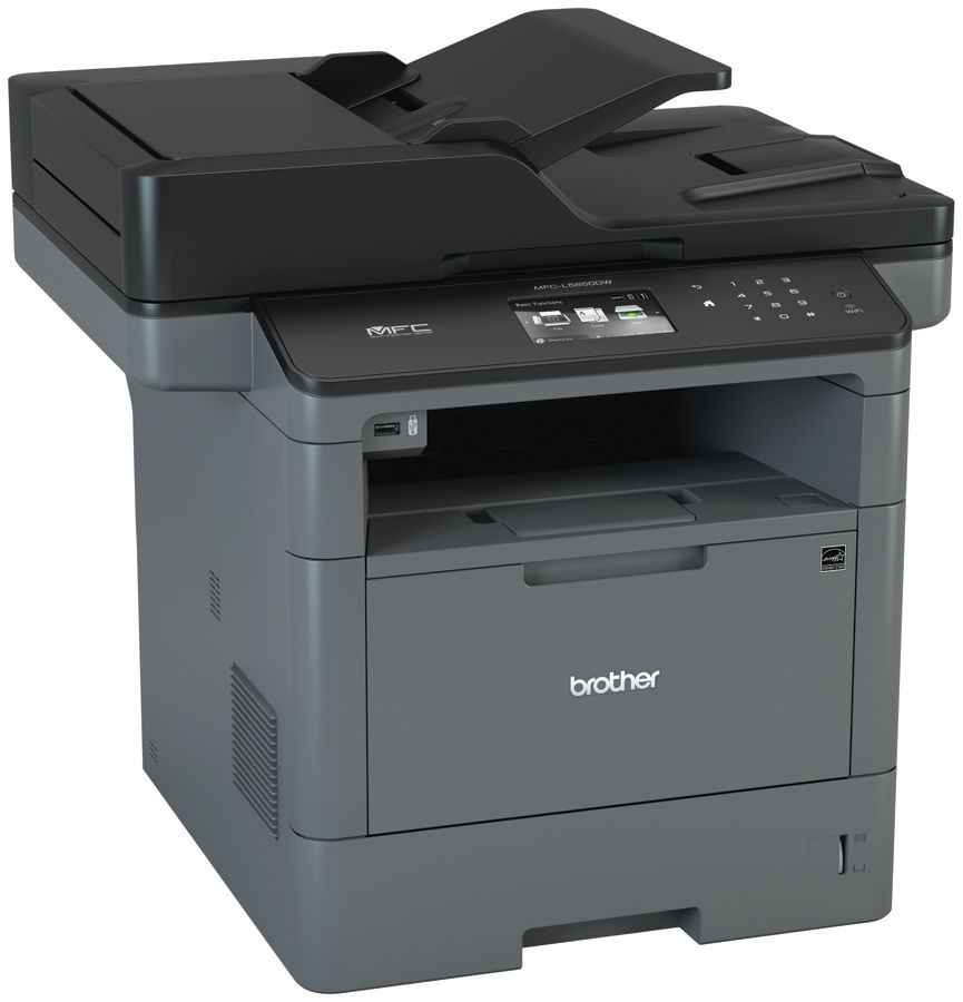 slide 2 of 6, Brother Monochrome Laser All-In-One Printer, Copier, Scanner, Fax, Mfc-L5850Dw, 1 ct