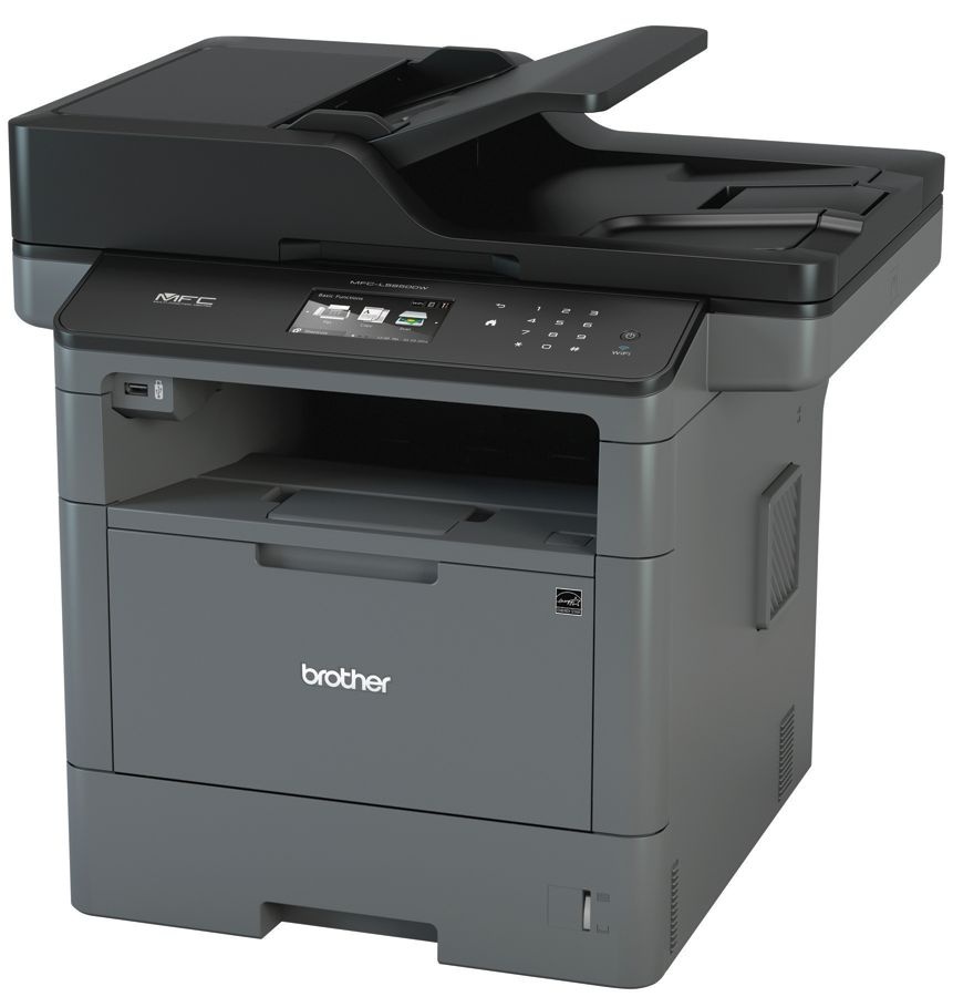 slide 3 of 6, Brother Monochrome Laser All-In-One Printer, Copier, Scanner, Fax, Mfc-L5850Dw, 1 ct