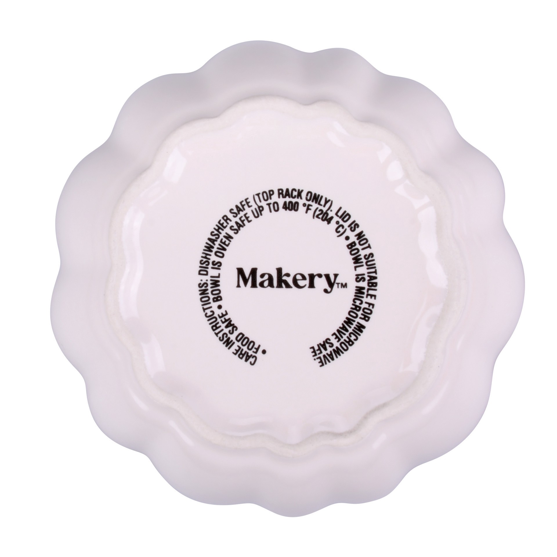 slide 5 of 6, 4.75" Cream Ceramic Pumpkin Cocotte By Makery, 4.75 in