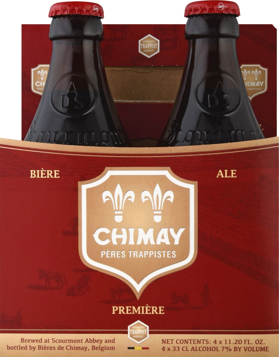 slide 6 of 8, Chimay Ale Premiere Beer 4 ea, 4 ct