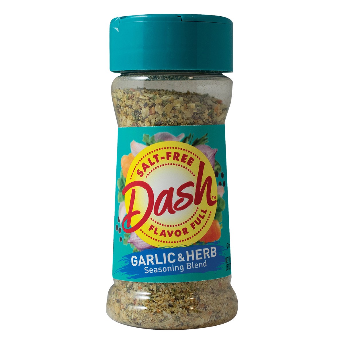 slide 7 of 11, Dash Garlic & Herb Seasoning Blend, Salt-Free Kosher, 2.5 oz, 2.5 oz