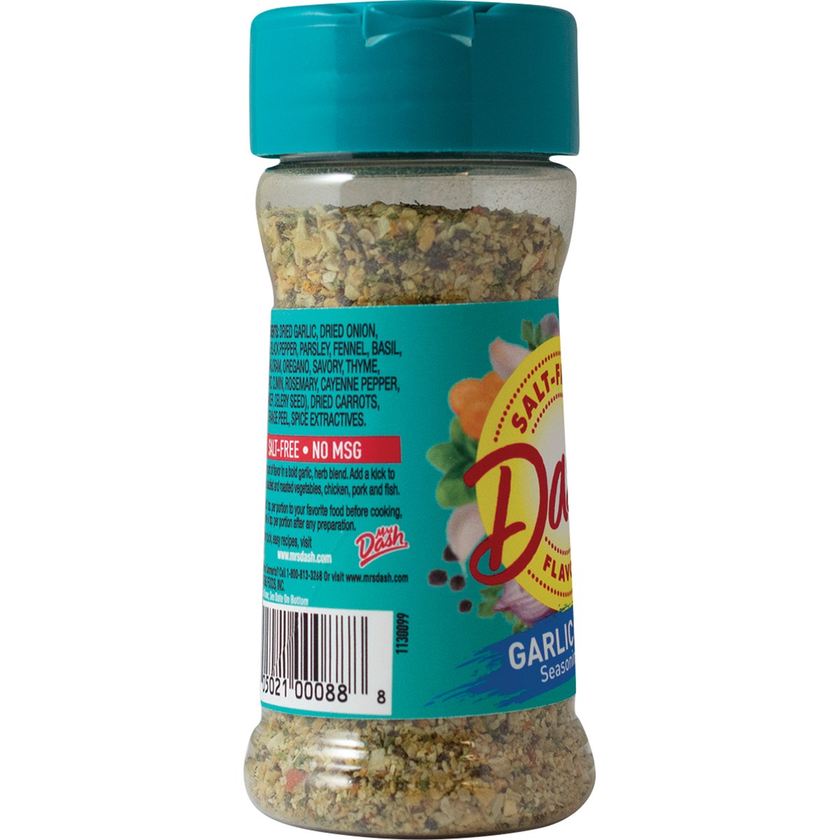 slide 4 of 11, Dash Garlic & Herb Seasoning Blend, Salt-Free Kosher, 2.5 oz, 2.5 oz