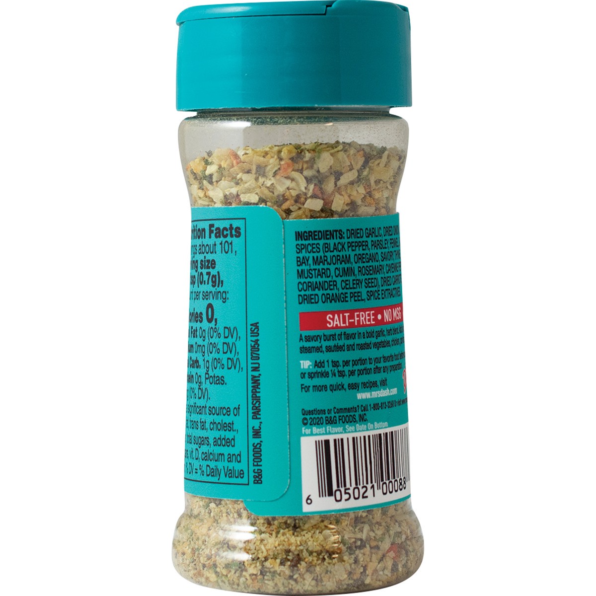 slide 11 of 11, Dash Garlic & Herb Seasoning Blend, Salt-Free Kosher, 2.5 oz, 2.5 oz