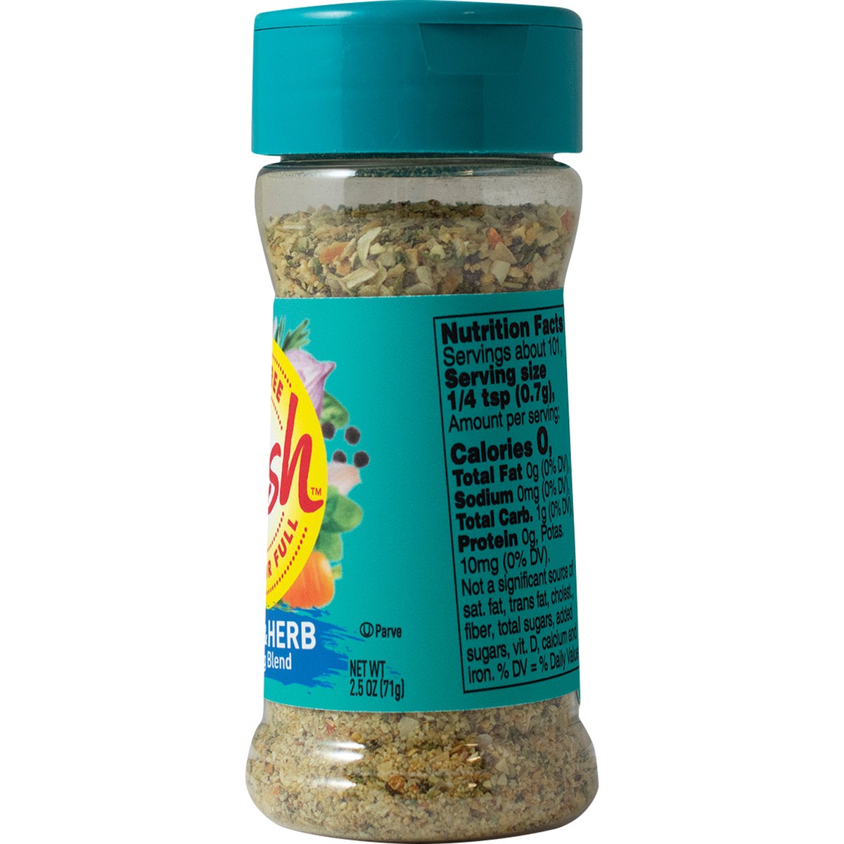 slide 10 of 11, Dash Garlic & Herb Seasoning Blend, Salt-Free Kosher, 2.5 oz, 2.5 oz
