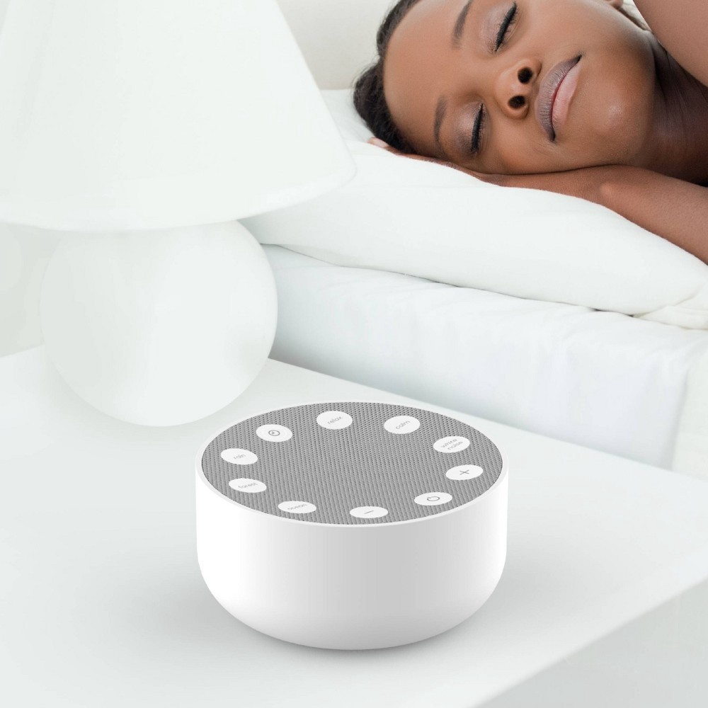 slide 3 of 8, Sharper Image Sleep Therapy Sound Soother Machine, 1 ct