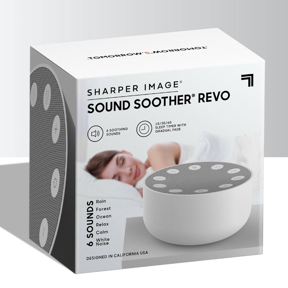 slide 6 of 8, Sharper Image Sleep Therapy Sound Soother Machine, 1 ct