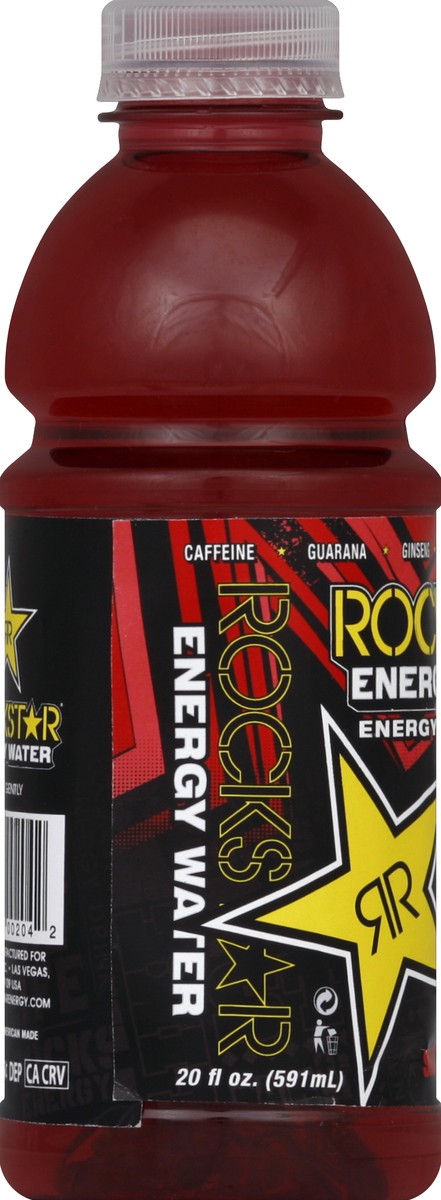 slide 3 of 4, Rockstar Energy Water - 20 oz, 20 oz