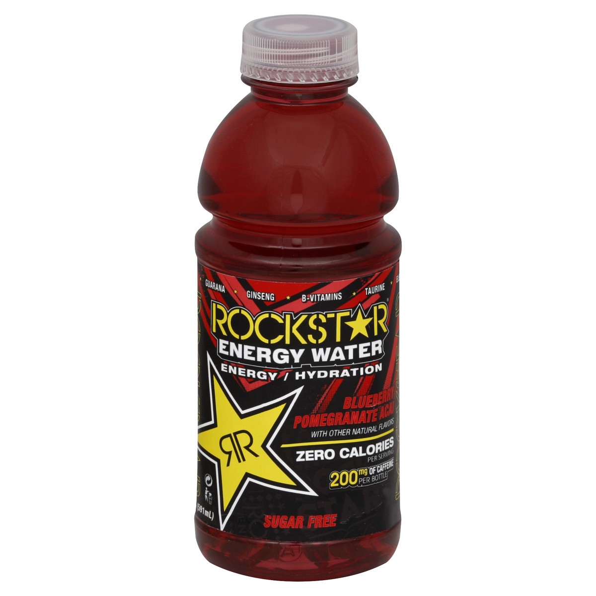 slide 2 of 4, Rockstar Energy Water - 20 oz, 20 oz