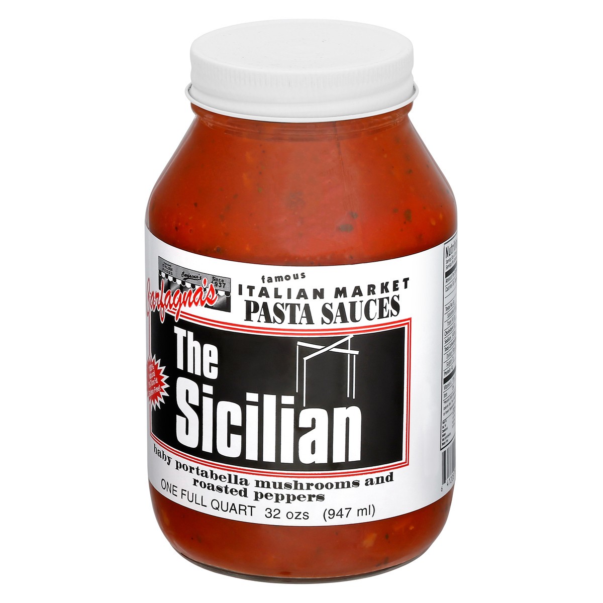 slide 6 of 9, Carfagna's The Sicilian Pasta Sauce 1 qt Jar, 1 qt