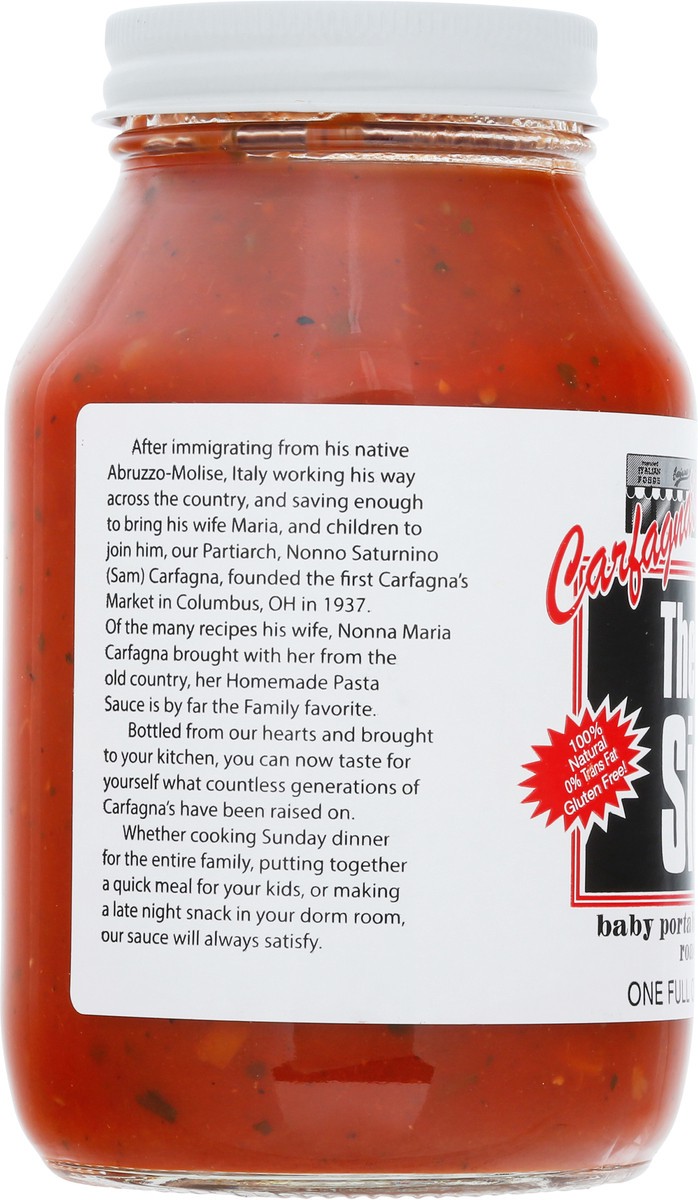 slide 8 of 9, Carfagna's The Sicilian Pasta Sauce 1 qt Jar, 1 qt