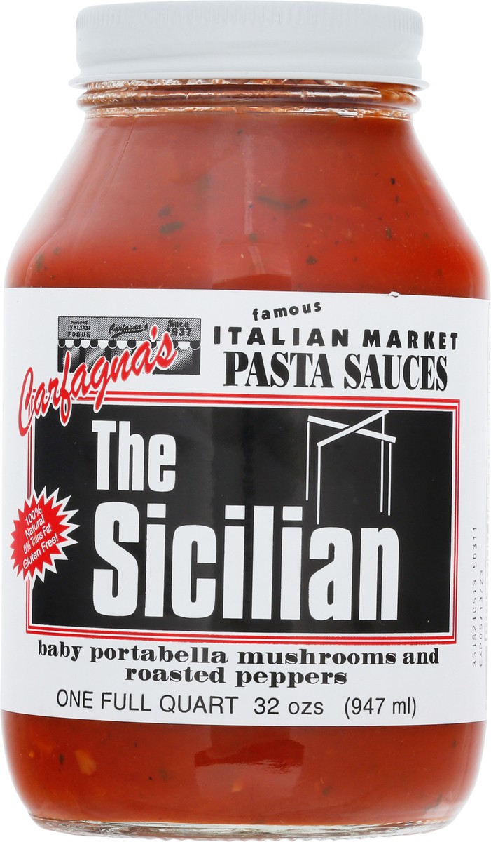 slide 1 of 9, Carfagna's The Sicilian Pasta Sauce 1 qt Jar, 1 qt