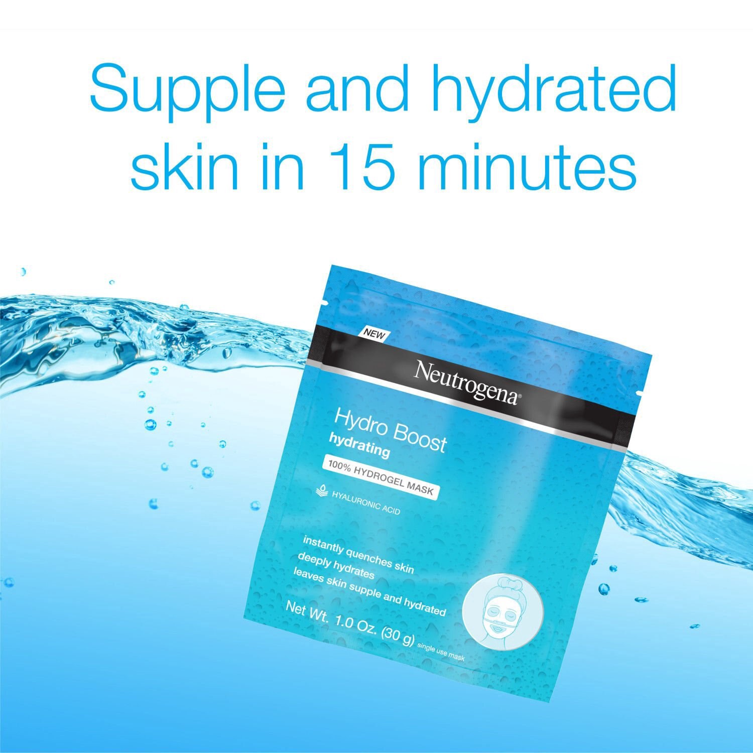 slide 6 of 7, Neutrogena x Danessa Myricks ‘Get Glam Ready’ Hydro Boost Hydro Gel Masks, 3 Pack, 1 oz