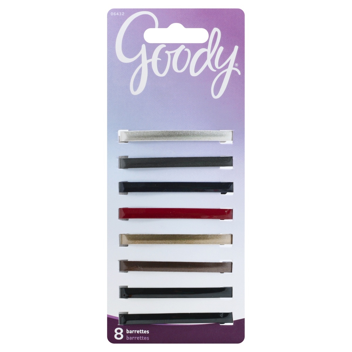 slide 1 of 1, Goody Classics StayTight Barrettes, 8 ct