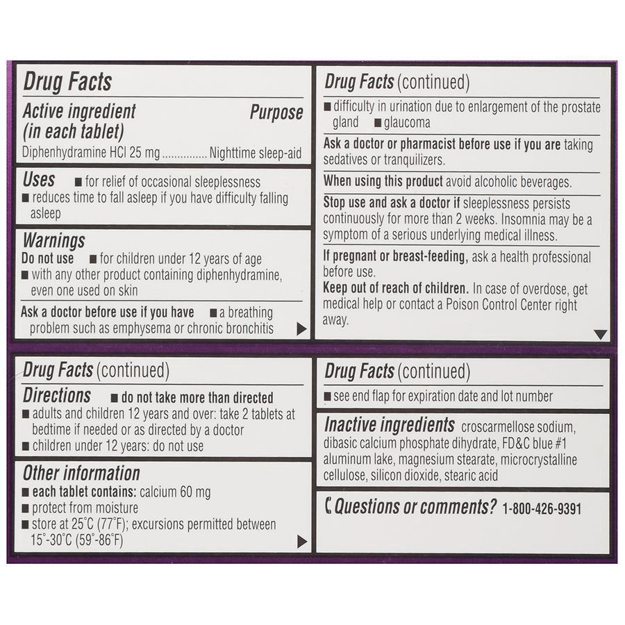 slide 4 of 5, Walgreens Sleep Ii Nighttime Sleep Aid Tablets, 96 ct