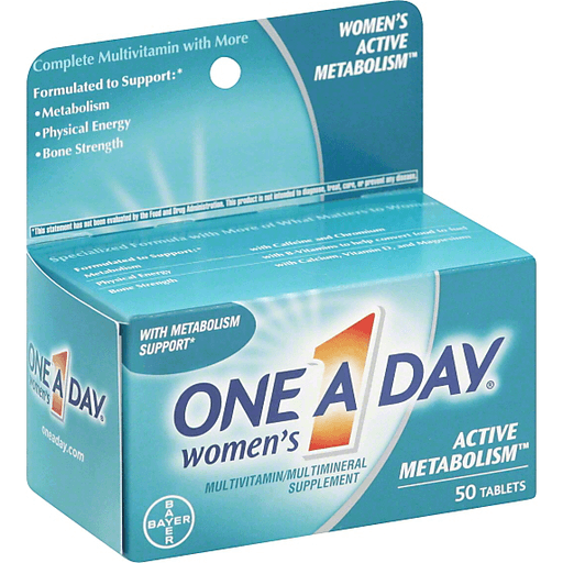 One A Day Women's Active Metabolism 50 ct | Shipt