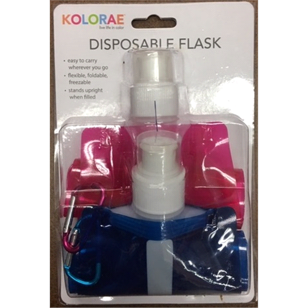 slide 1 of 1, Kolorae Disposable Flask, 1 ct