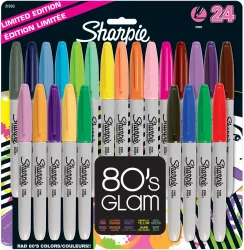 Sharpie Permanent Fine-Point Markers, Assorted Colors