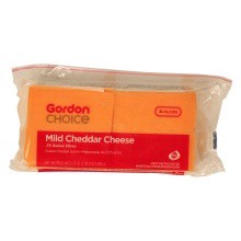 slide 1 of 1, GFS Natural Cheddar Cheese Slices, 32 ct