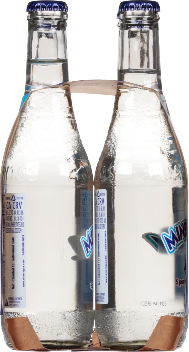 slide 5 of 12, Mineragua Sparkling Water 4 - 12.5 fl oz Bottles, 4 ct; 12.5 oz