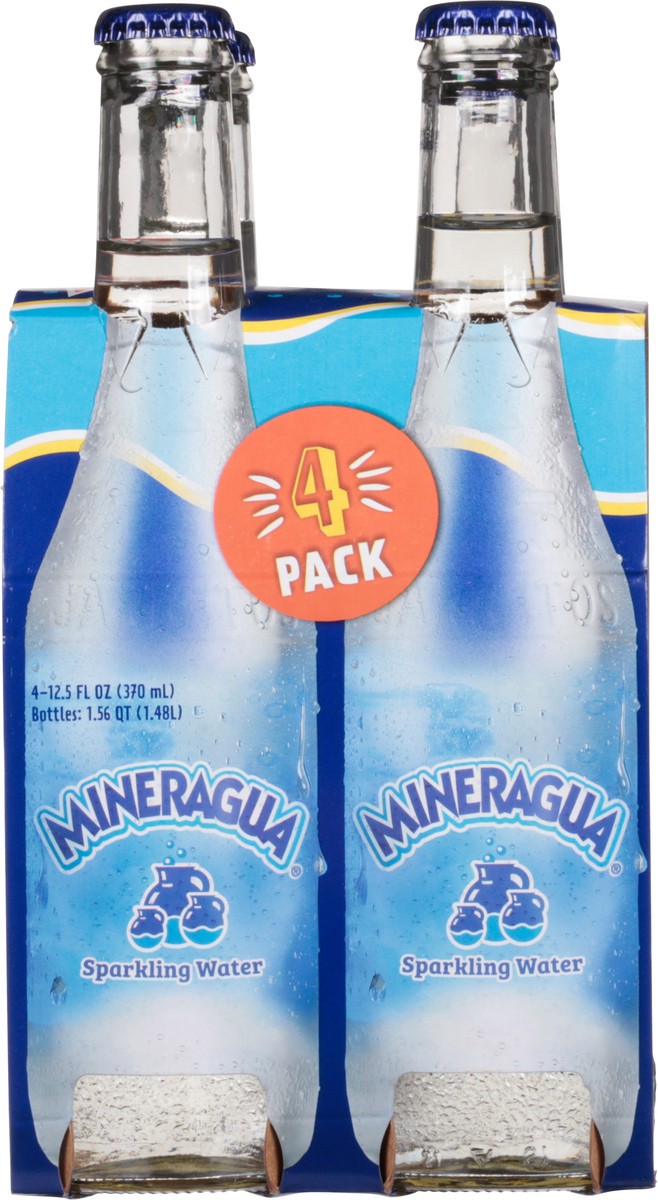 slide 6 of 12, Mineragua Sparkling Water 4 - 12.5 fl oz Bottles, 4 ct; 12.5 oz