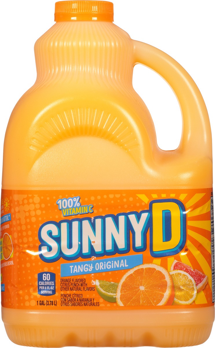 slide 4 of 10, Sunny D Sunnyd Tangy Original Orange Juice Drink, 1 Gallon Bottle - 1 gal, 1 gal