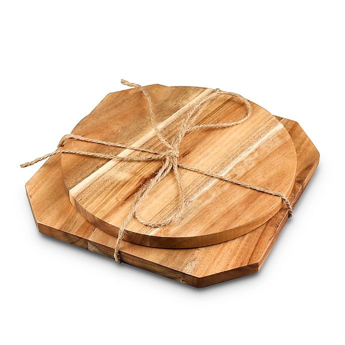 slide 1 of 1, Thirstystone Acacia Wood Trivet, 2 ct