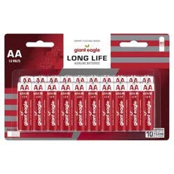 Giant Eagle Aa Alkaline Batteries