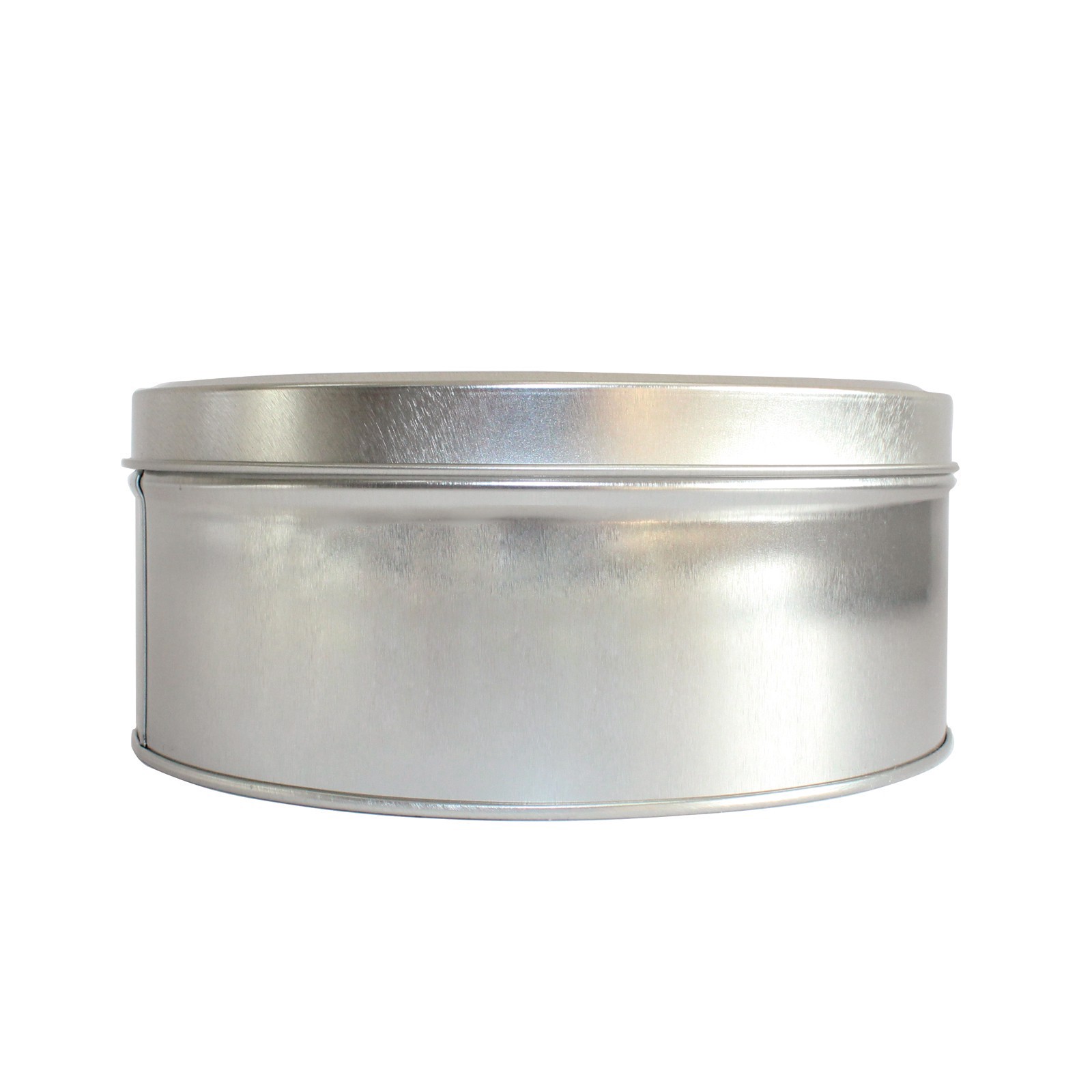 slide 2 of 2, Round Tin Container By Celebrate It, 5.5 in x 2.28 in