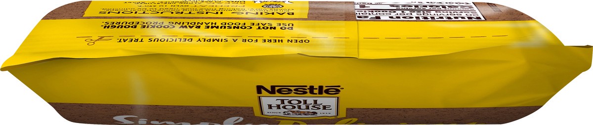 slide 4 of 8, Nestlé toll house simply delicious chocolate chip cookie dough, 18 oz