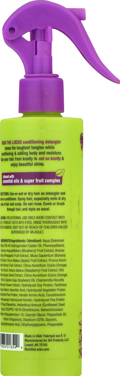 slide 10 of 11, Rock The Locks Green Apple Conditioning Detangler 8.5 fl oz, 8.5 oz