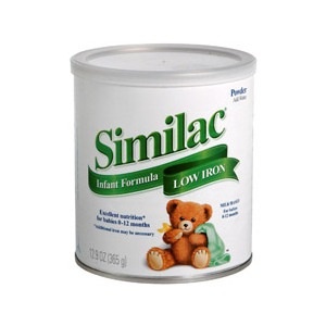 slide 1 of 1, Similac Powder Low Iron Case, 6 ct