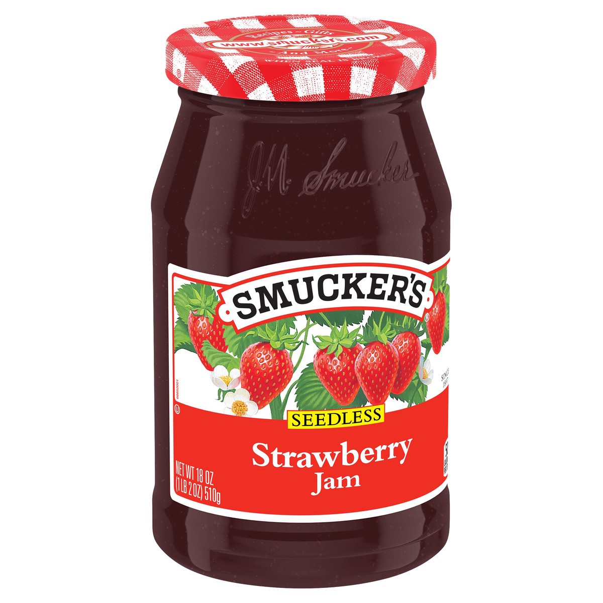 slide 1 of 8, Smucker's Seedless Strawberry Jam - 18oz, 18 oz