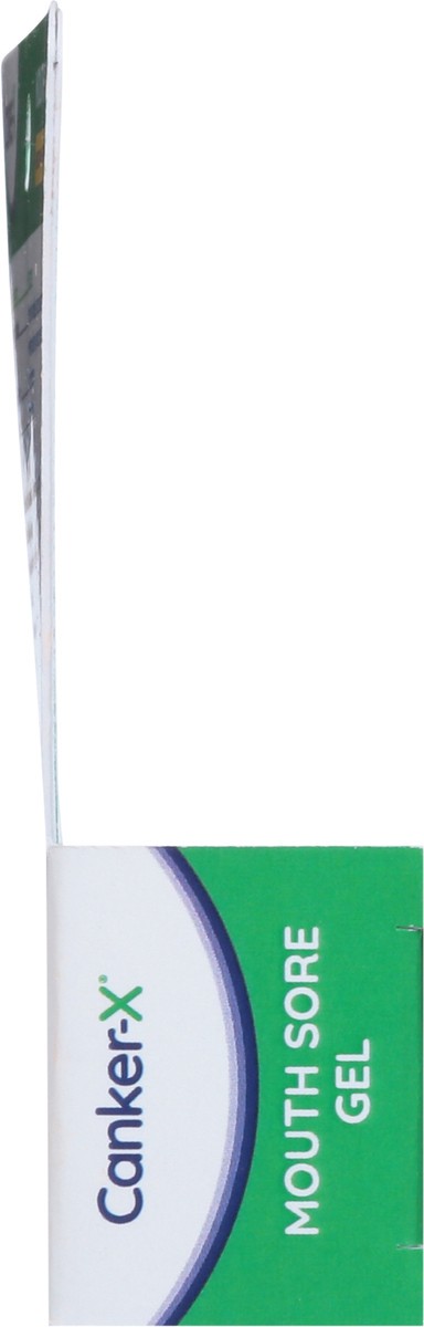 slide 2 of 9, Canker-X Mouth Sore Gel 0.28 fl oz, 0.28 fl oz