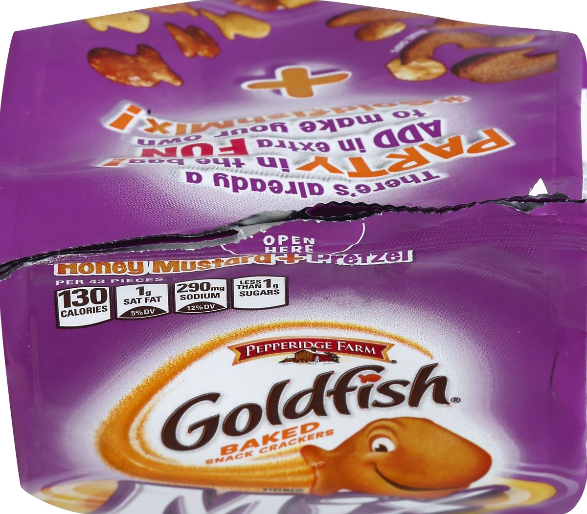 slide 6 of 6, Pepperidge Farm Goldfish Mix - Honey Mustard Pretzel, 6 oz