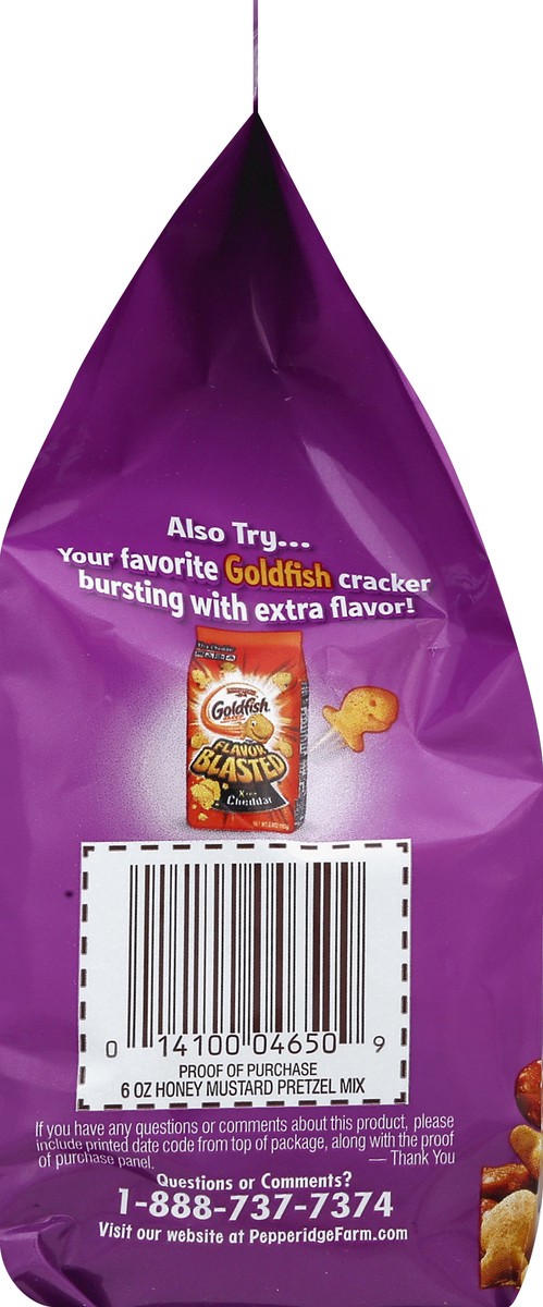 slide 4 of 6, Pepperidge Farm Goldfish Mix - Honey Mustard Pretzel, 6 oz