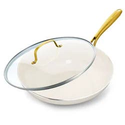 GreenPan Studio Collection Healthy Ceramic Nonstick 12 In Frypan + Lid 1 Each