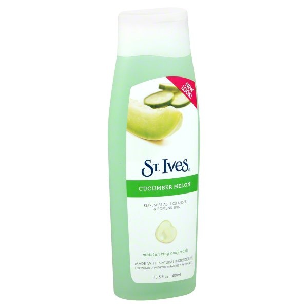 slide 1 of 1, St. Ives Cucumber Melon Moisturizing Body Wash, 13.5 oz