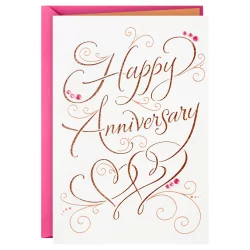 Hallmark Greeting Card, Happy Anniversary