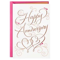 Hallmark Greeting Card, Happy Anniversary
