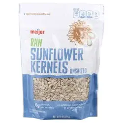 Meijer Unsalted Raw Sunflower Kernels