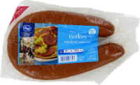 slide 1 of 1, Kroger Smoked Turkey Sausage, 14 oz