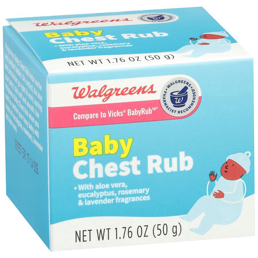 slide 2 of 4, Walgreens Baby Chest Rub Soothing Ointment, 1.76 oz