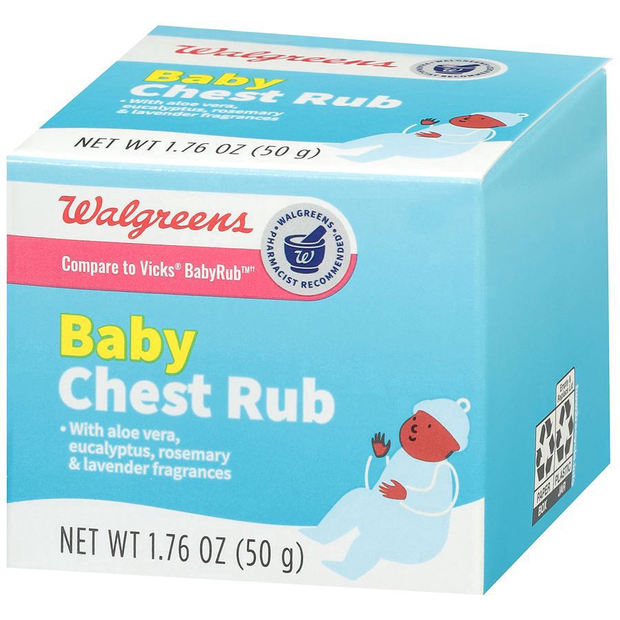 slide 4 of 4, Walgreens Baby Chest Rub Soothing Ointment, 1.76 oz
