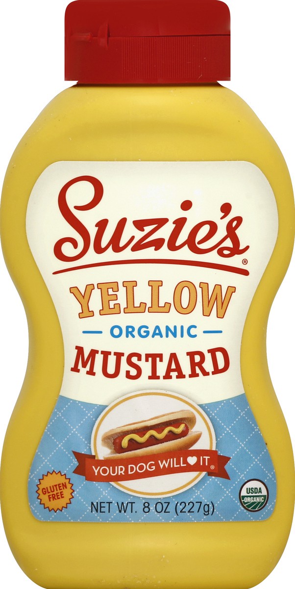 slide 1 of 3, Suzie's Mustard 8 oz, 8 oz