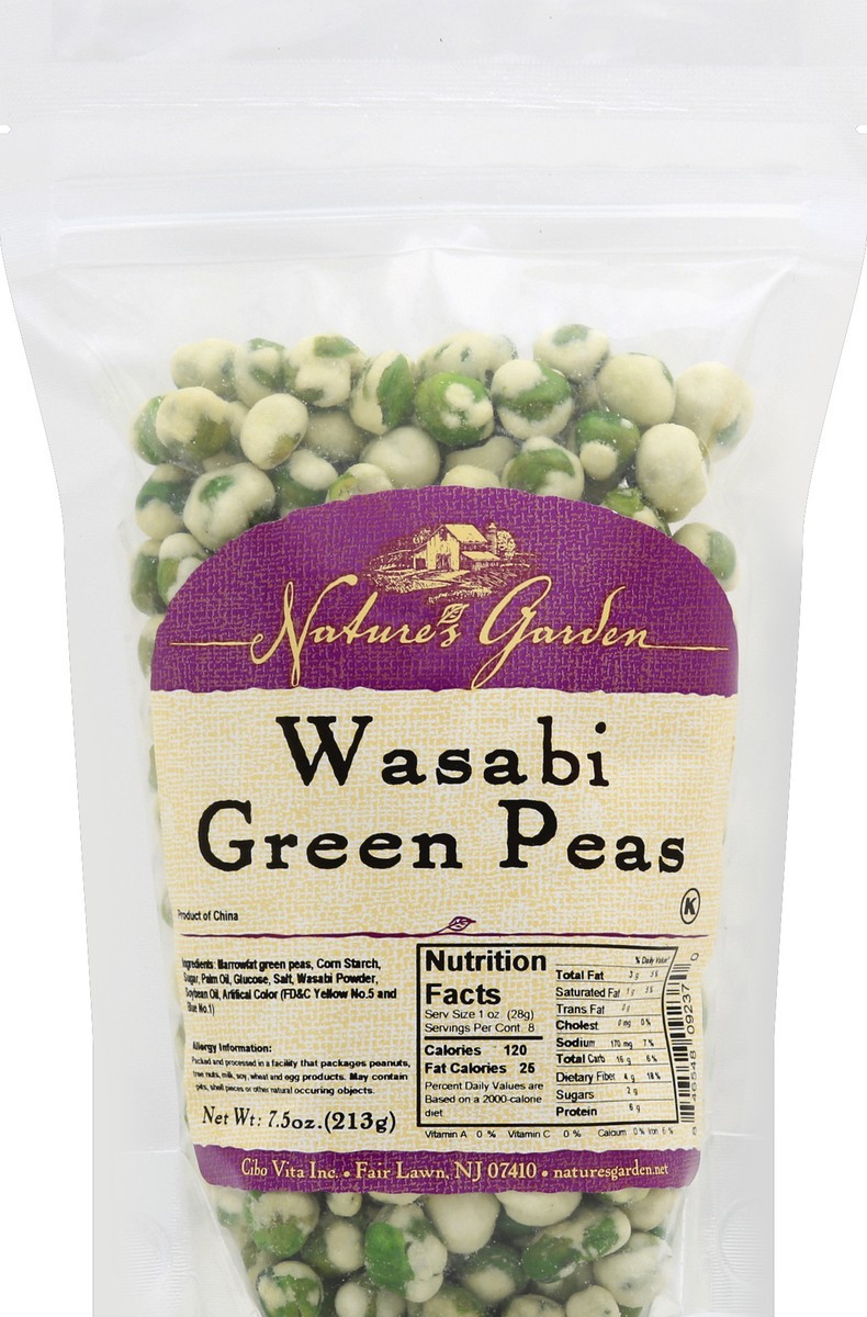 slide 2 of 2, Nature's Garden Green Peas 7.5 oz, 7.5 oz